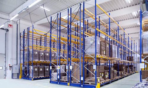 500x300 Movable Industrial Rack