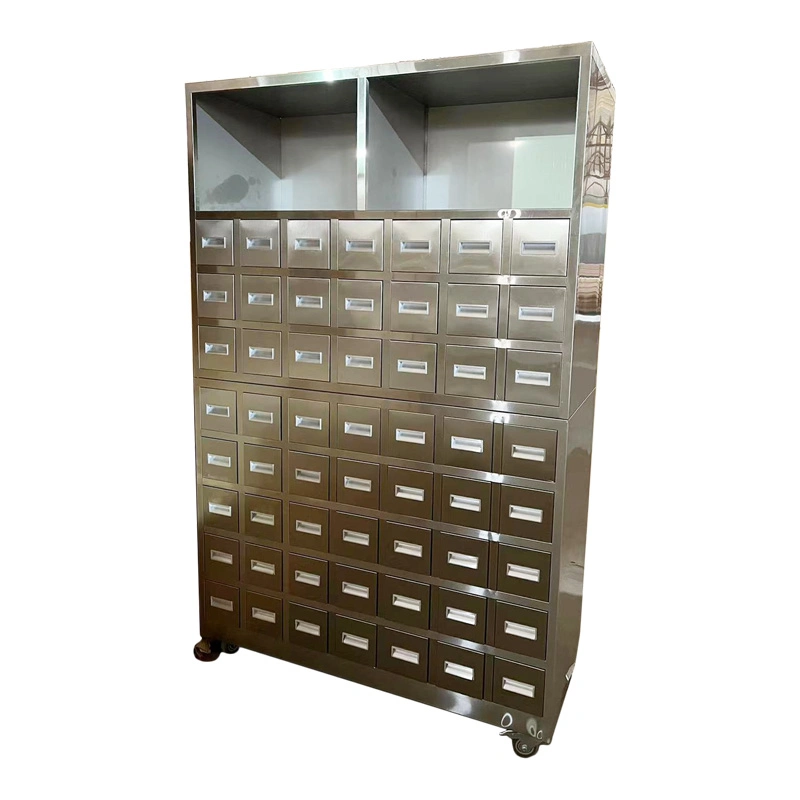 Medical Instrument Cabinet Outpatient Medicine Cabinet Stainless Steel Hospital Furniture Hospital Furniture