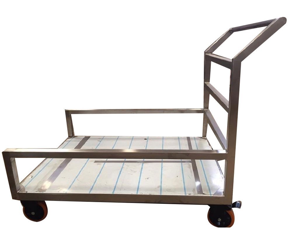 Mild Steel Industrial Platform Trolley