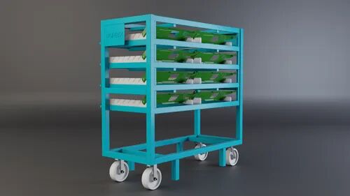Mild Steel Industrial Trolley 1671013052 6672630