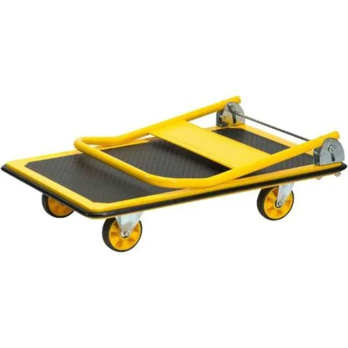 Platform Trolley For Industrial Black And Yellow 28719 2