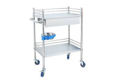 Pt23805170 Hospital Furniture Guardrails Around Stainless Steel Medical Trolley For Clinics