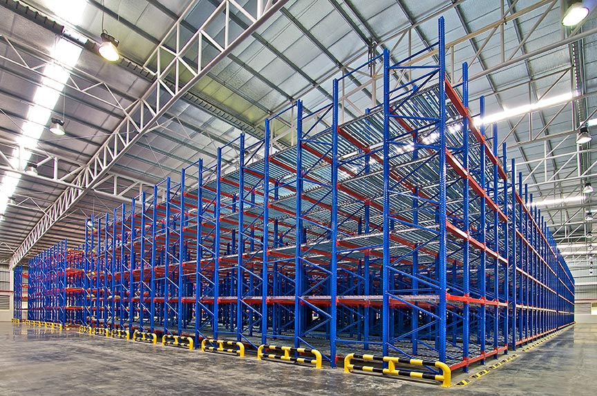 Warehouse Industrial Shelving Storage System Pjvt39e